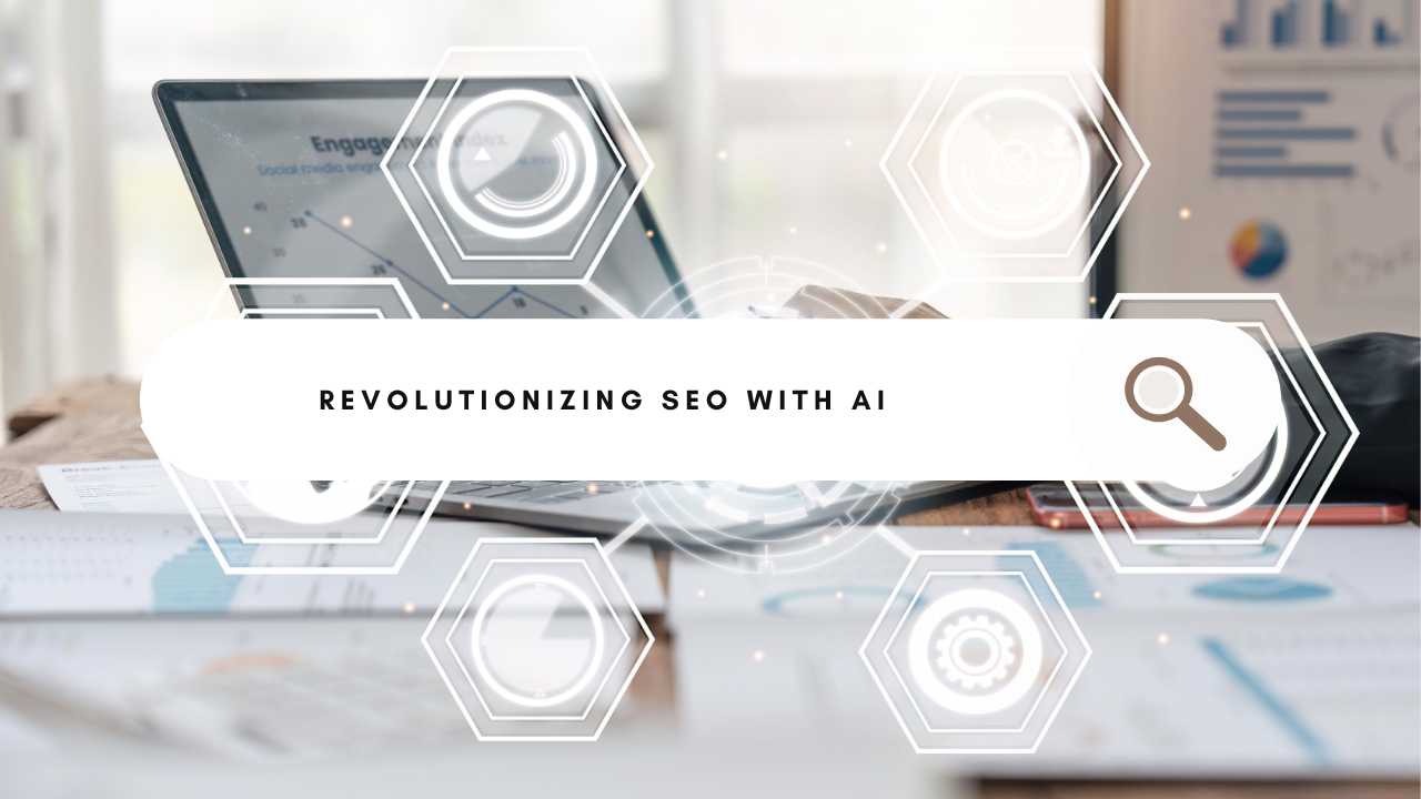 AI in SEO transformation concept illustration